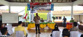 Kabid Humas Polda Lampung Jadi Narasumber Pembinaan Ideologi Pancasila dan Wawasan Kebangsaan